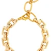 Chan Luu Ellis Chain Link Bracelet in Yellow Gold
