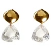Chan Luu Emmanuelle Drop Earrings in Crystal