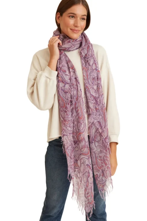 Chan Luu Free Bird Cashmere and Silk Scarf