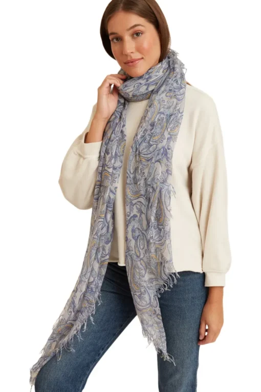 Chan Luu Free Bird Cashmere and Silk Scarf