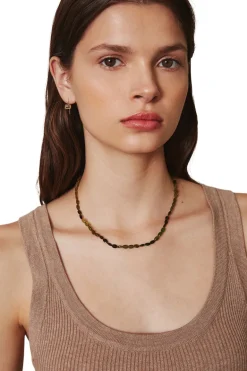 Chan Luu Green Tourmaline Petra Necklace