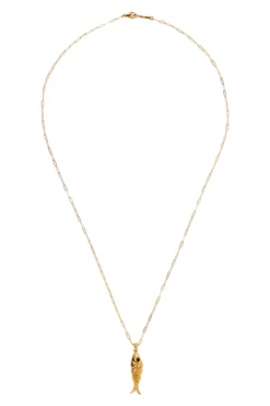 Chan Luu Koi Necklace in Garnet