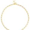 Chan Luu Link Necklace in Yellow Gold