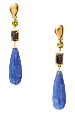 Chan Luu Malta Earrings in Kyanite Mix