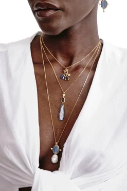 Chan Luu Malta Necklace in Kyanite Mix
