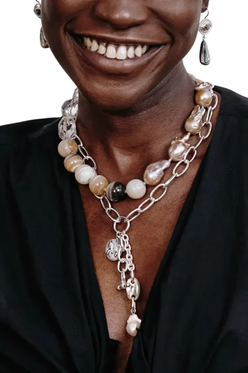 Chan Luu Maria Necklace in Natural Mix