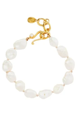 Chan Luu Marta Bracelet in White Pearl