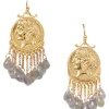 Chan Luu Medusa Earrings in Labradorite