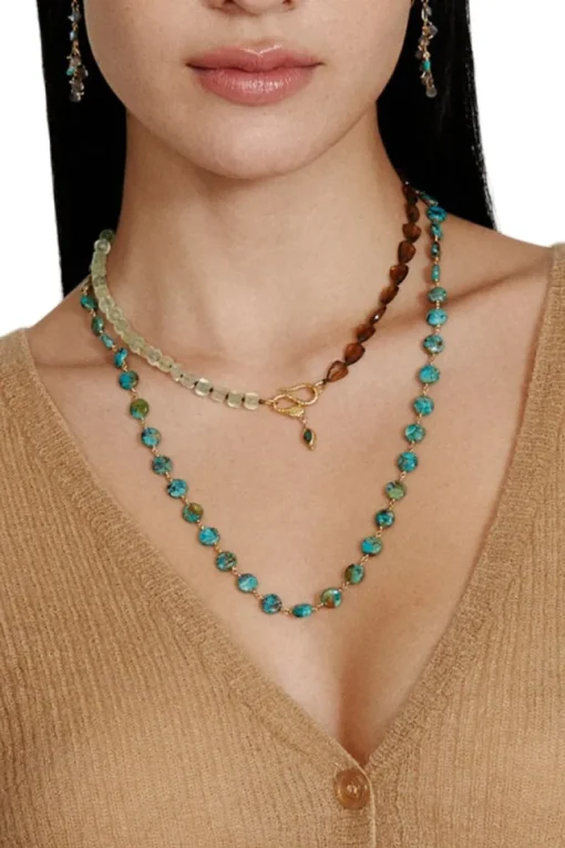 Chan Luu Multi Stone Necklace