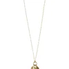 Chan Luu Orris Charm Necklace in Labradorite Mix