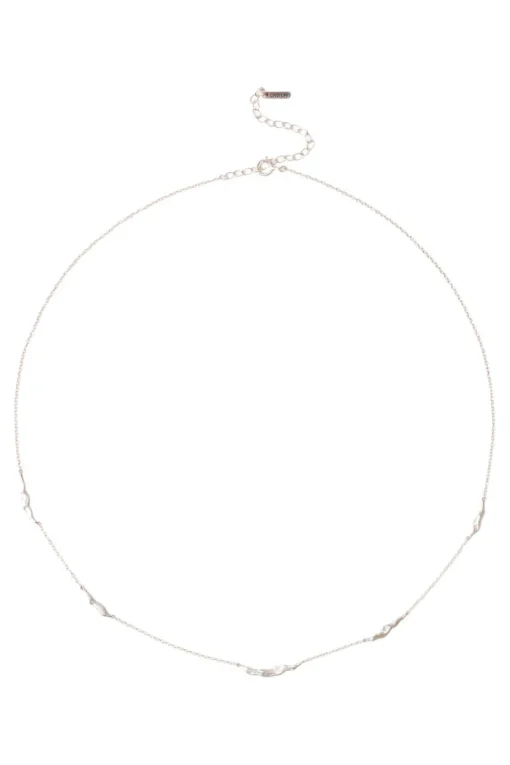 Chan Luu Silver Crescent Link Neckace