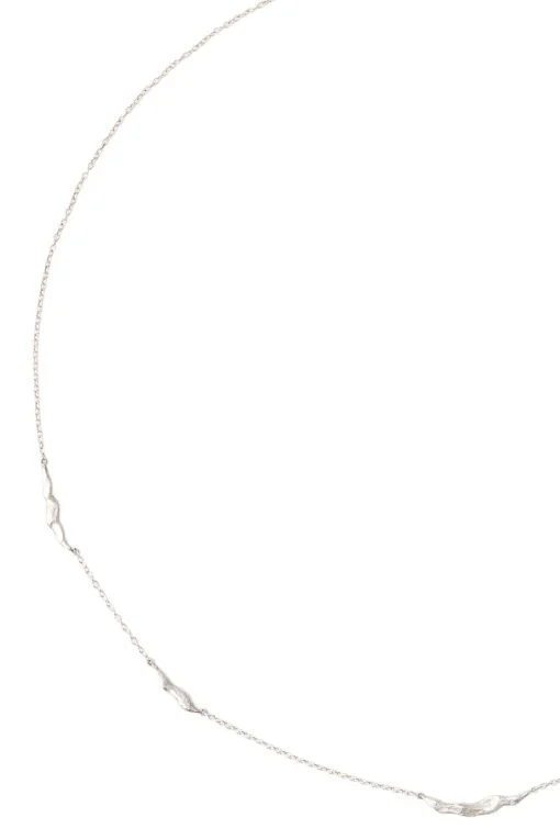 Chan Luu Silver Crescent Link Neckace