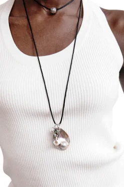 Chan Luu Venice Necklace in Black Mix