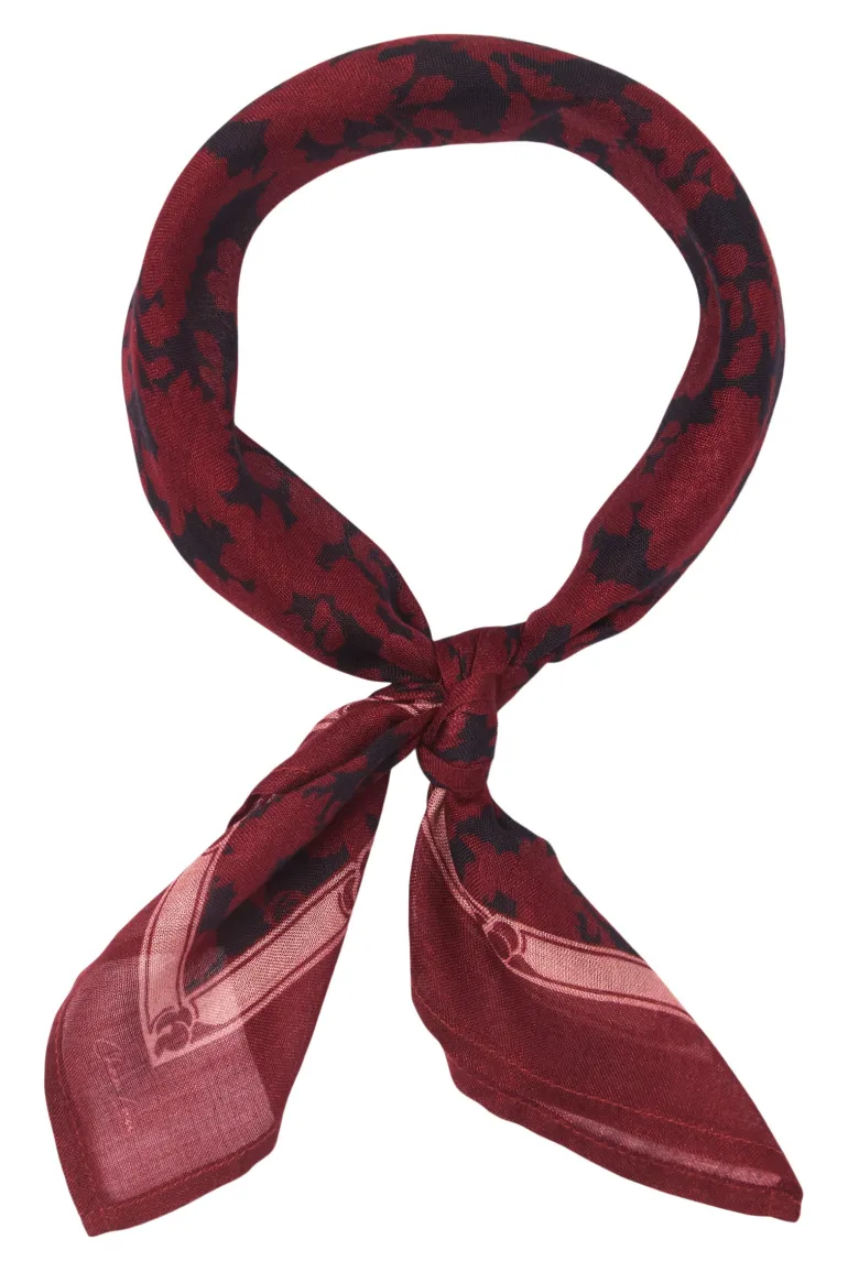 Chan Luu Vintage Floral Scarf
