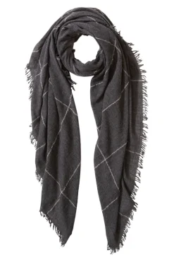 Chan Luu Windowpane Scarf