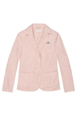Circolo 1901 Fancy Flower Blazer in Light Pink