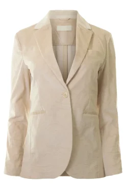 Circolo 1901 Velvet Paisley Slim Blazer