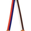 Clare V. Crossbody Stripe in Multi Two-Tone Stripe