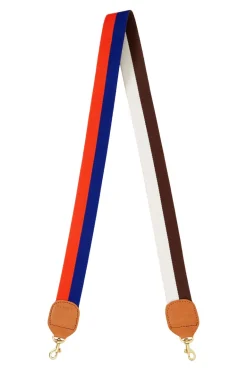 Clare V. Crossbody Stripe in Multi Two-Tone Stripe