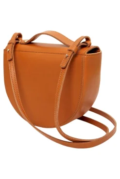 Clare V. Elodie Bag in Cuoio Vachetta