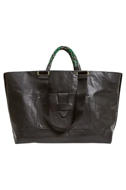 Clare V. Grande Bateau Tote in Black New Look