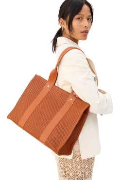 Clare V. Noemie in Cuoio Perf
