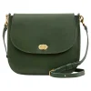 Clare V. Turnlock Louis Bag in Evergreen