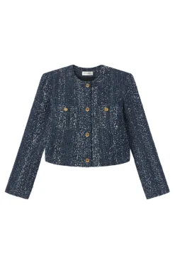 Frame Denim Boucle Jacket in Magic