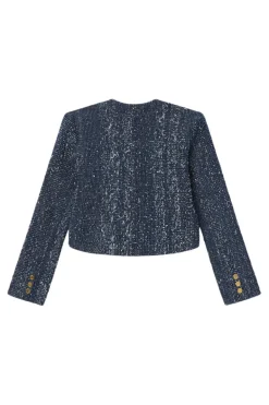 Frame Denim Boucle Jacket in Magic