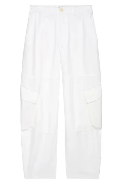 Frame Denim Bubble Cargo in White