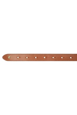 Frame Denim Equestrian Belt in Cognac