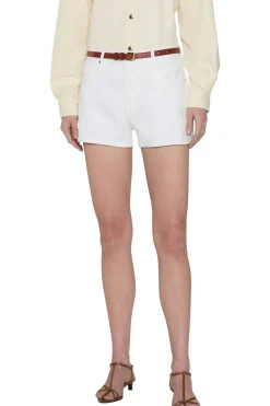 Frame Denim Hang Short in White