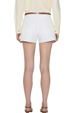 Frame Denim Hang Short in White