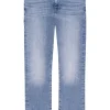 Frame Denim Le High Straight Corkscrew in Whimsy