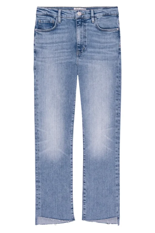 Frame Denim Le High Straight Corkscrew in Whimsy