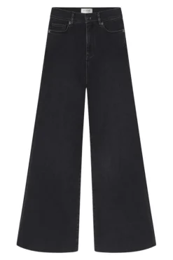 Frame Denim Le Palazzo Crop in Radio Raw After