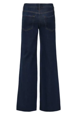 Frame Denim Le Palazzo Crop Raw After in Majesty