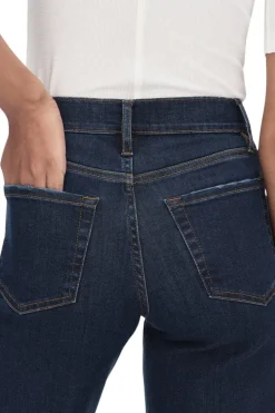 Frame Denim Le Palazzo Crop Raw After in Majesty