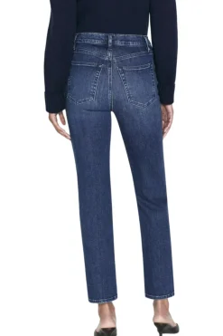 Frame Denim Le Sleek Straight in Thunderstorm