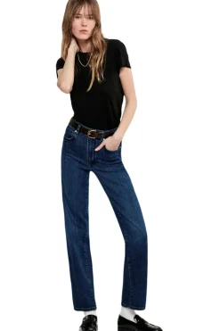 Frame Denim Le Sleek Straight in Thunderstorm