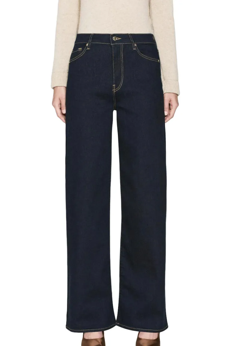 Frame Denim Le Slim Palazzo in Stargirl