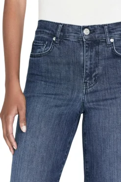 Frame Denim Le Slim Palazzo in Thunderstorm