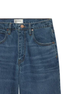 Frame Denim Low Slung Barrel in Caramia
