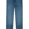 Frame Denim Pencil Crop Jeans in Canals