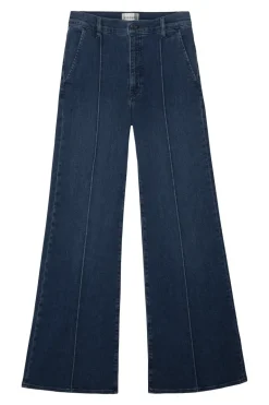 Frame Denim Pintuck Trouser in Highway