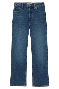 Frame Denim Ruler Crop in Rival