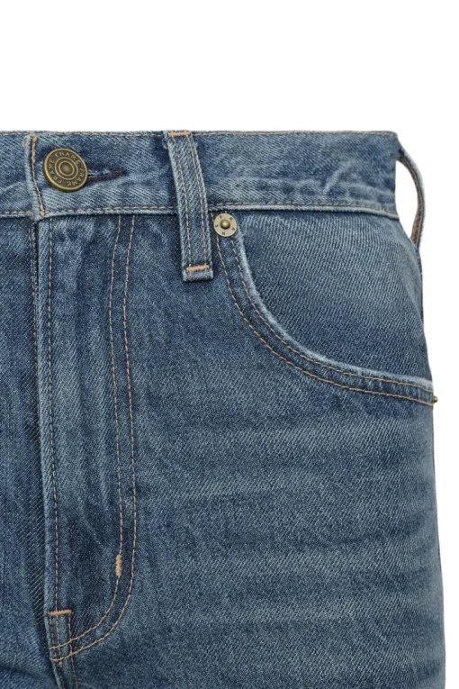 Frame Denim The Relaxed Straightin Beluga Modern Chew