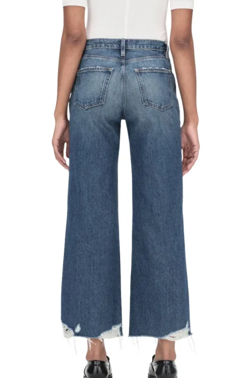 Frame Denim The Relaxed Straightin Beluga Modern Chew