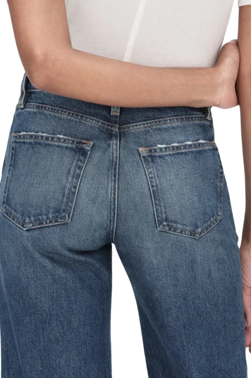 Frame Denim The Relaxed Straightin Beluga Modern Chew