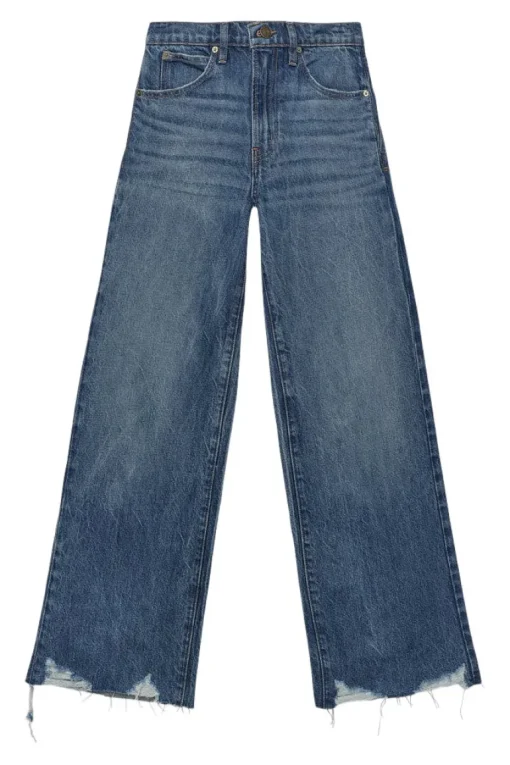 Frame Denim The Relaxed Straightin Beluga Modern Chew